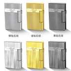 New Creative Plasma Arc Lighter Luxury Double Flame Butane Lighter Jet Flame Windproof Cigarette Ignitor Smoking Accessories