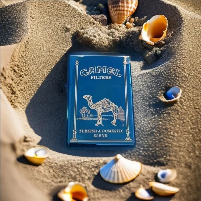 2025 new kerosene lighter windproof cigarette accessories men's gift can be DIY