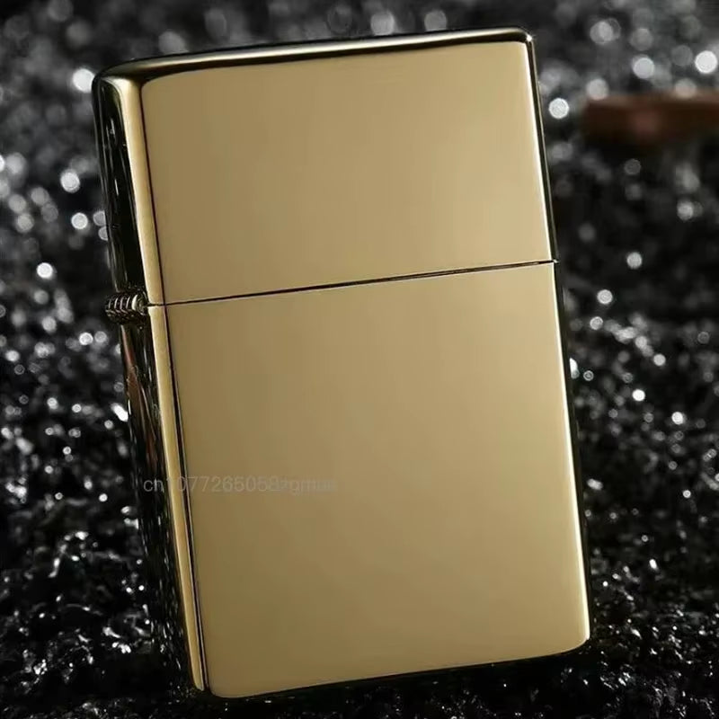 2025 Windproof Kerosene Lighter - Customizable Men's Gift & Cigarette Accessory