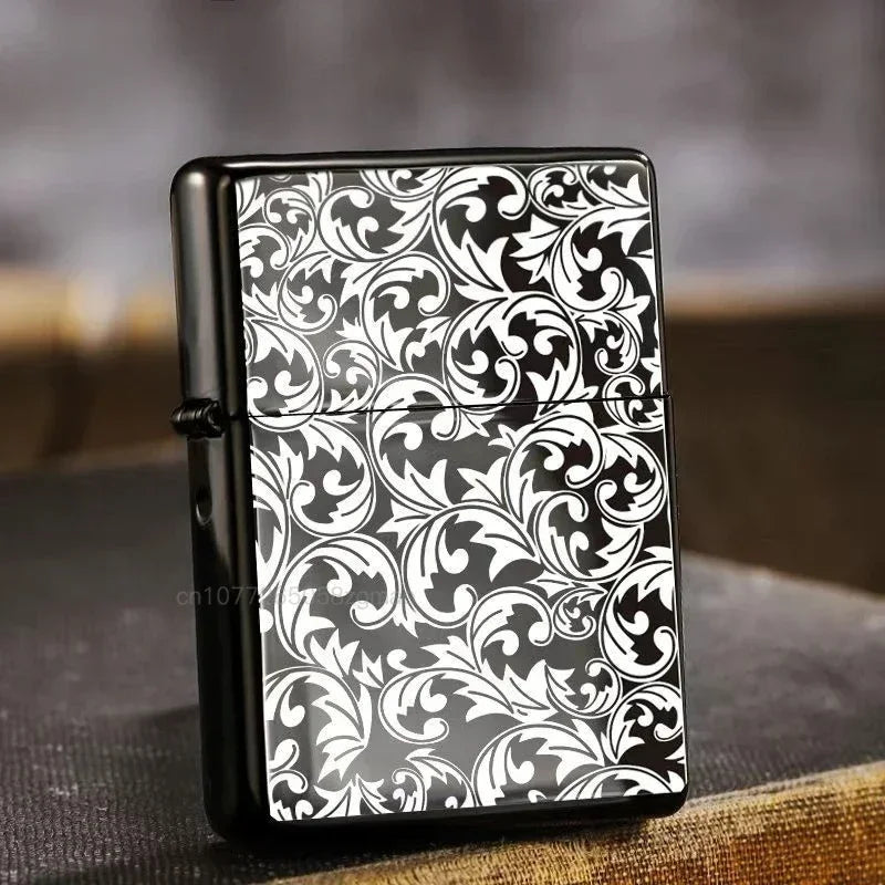 2025 new kerosene lighter windproof cigarette accessories men's gift can be DIY