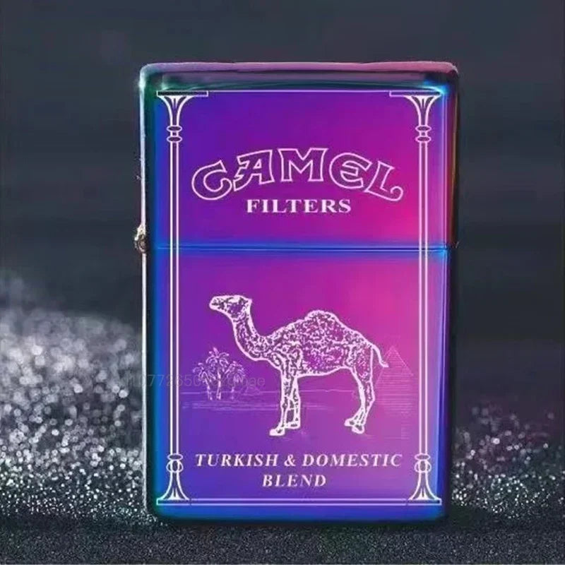 2025 new kerosene lighter windproof cigarette accessories men's gift can be DIY