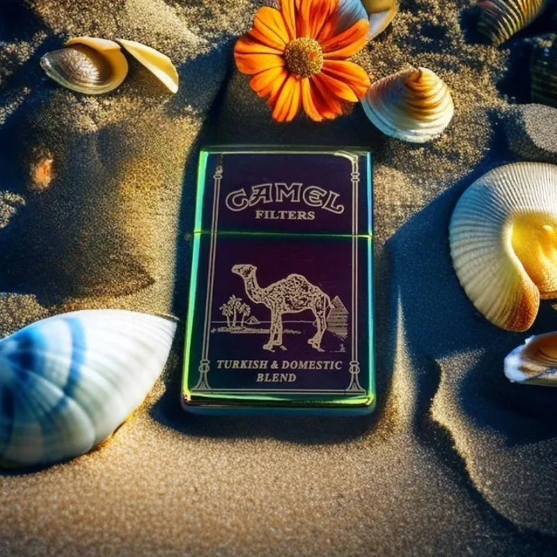 2025 new kerosene lighter windproof cigarette accessories men's gift can be DIY