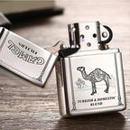 2025 new kerosene lighter windproof cigarette accessories men's gift can be DIY